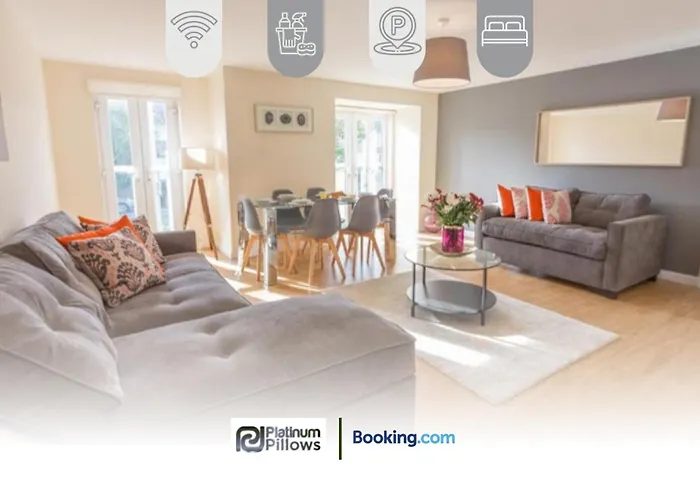 Modern Oxford 2 Bedroom Apartments, Near John Radcliffe Hospital, Families & Contractor Accommodation