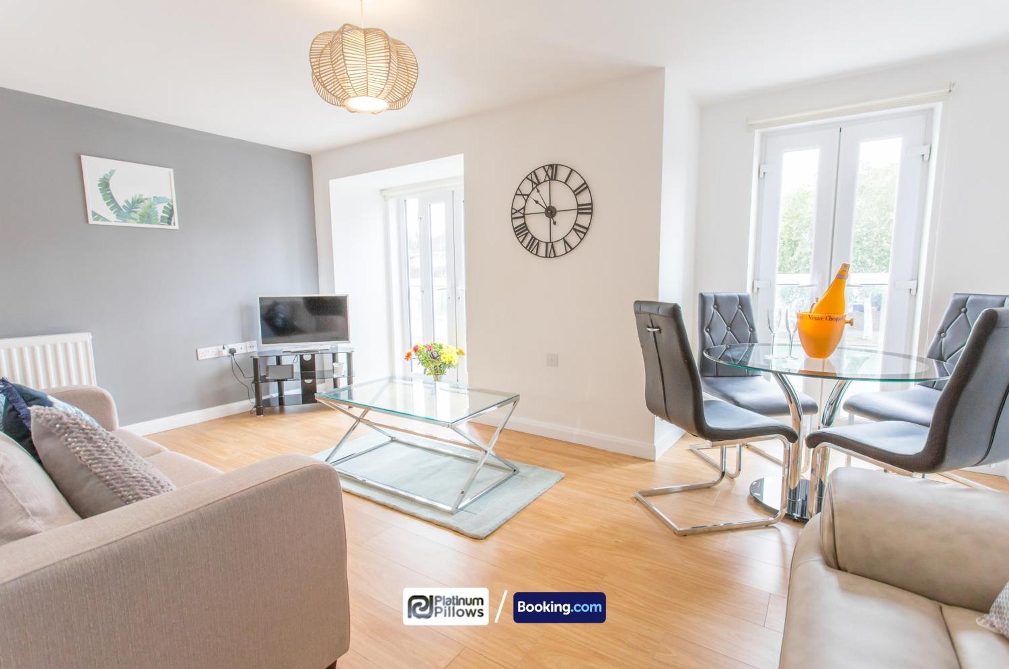 Modern Oxford 2 Bedroom Apartments, Near John Radcliffe Hospital, Families & Contractor Accommodation * Oxford